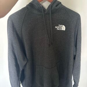The North Face Gray Sweatshirt Hoodie Casual Sportswear